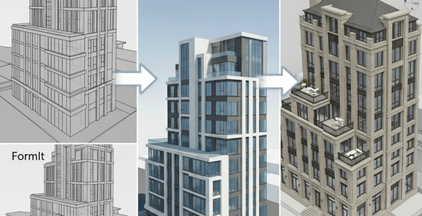 Flujo de trabajo BIM en arquitectura